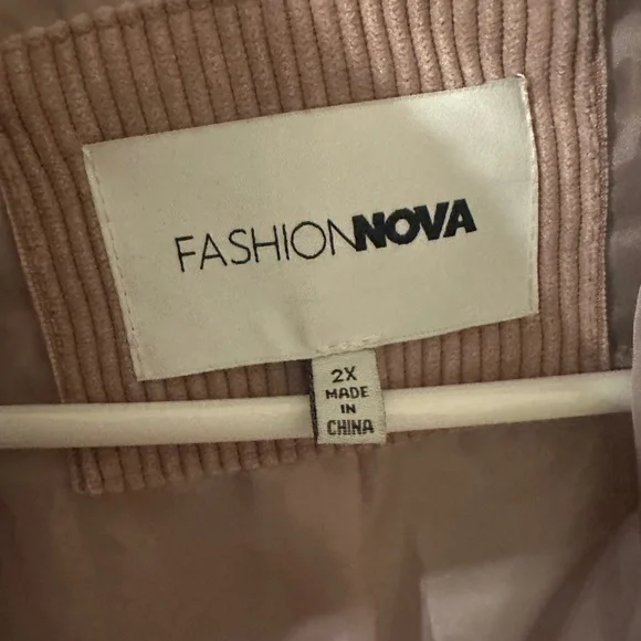 Cover Your Tracks Puffer Jacket- Mauve - Picture 5 of 7